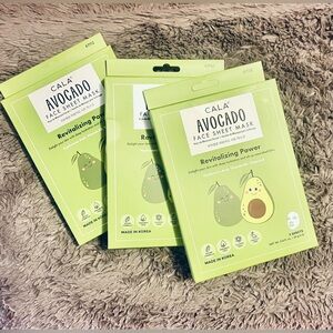 CALA Avocado Revitalizing Power Sheet Masks